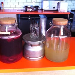 Santa Brígida - No todo es queso en Santa Brigida, también hay riquísimas aguas frescas.