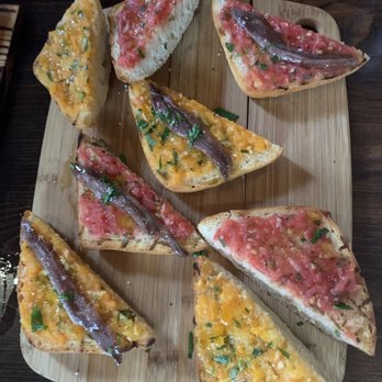 Palo Tapas Bar - Anchovies on toast. - Tapas Bars Near Me - Providence, Rhode Island Palo Tapas Bar - Anchovies on toast. - Tapas Bars Near Me - Providence, Rhode Island