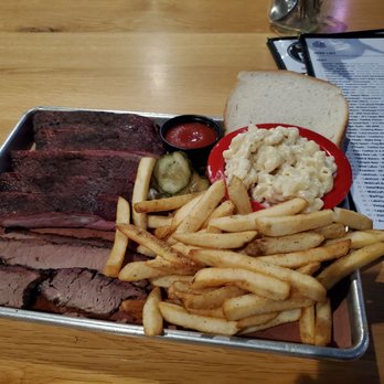 Doc's Commerce Smokehouse - Choose 3 sides- Brisket, double ribs, Mac & cheese, with fries. - Barbeque Near Me - Milwaukee, Wisconsin Doc's Commerce Smokehouse - Choose 3 sides- Brisket, double ribs, Mac & cheese, with fries. - Barbeque Near Me - Milwaukee, Wisconsin