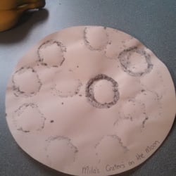 Sonshine Preschool - Mila's Craters On the Moon