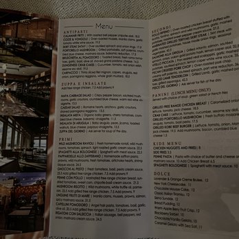 Bella Siena - Menu - Italian Near Me - Benicia, California