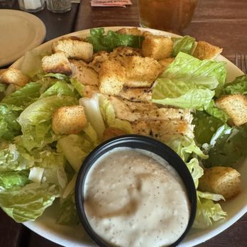 Riverhouse Grill - Chicken Caesar Salad - American Near Me - Glen Rose, Texas Riverhouse Grill - Chicken Caesar Salad - American Near Me - Glen Rose, Texas
