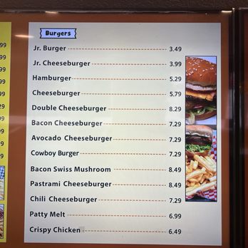 Burger Basket - Menu board - Burgers Near Me - Norwalk, California