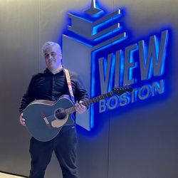 Tim Perry Rocks - Playing on top of the Prudential Center for BNY Mellon.