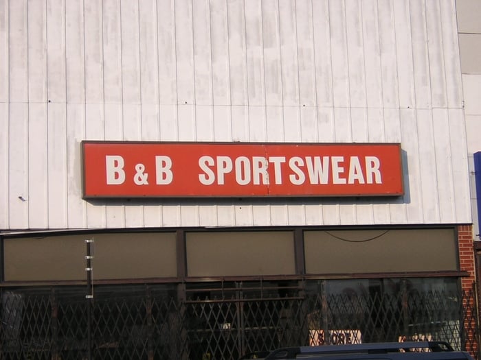 B & B Sportswear Logo