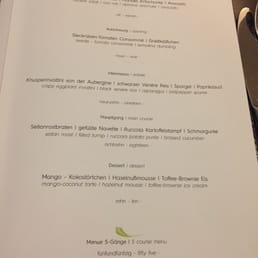 This is the menu. You can have 3 meal course or 5 meal course This is the menu. You can have 3 meal course or 5 meal course