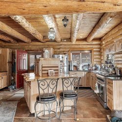 Construction On The Rogue - Log Home Kitchen Remodel