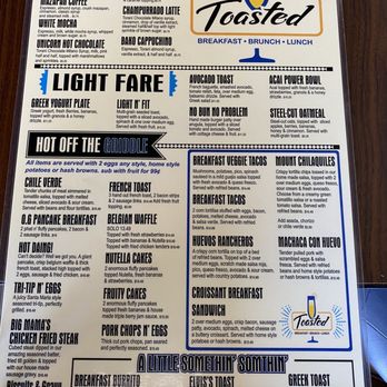 Toasted - Menu - Breakfast & Brunch Near Me - Bakersfield, California Toasted - Menu - Breakfast & Brunch Near Me - Bakersfield, California