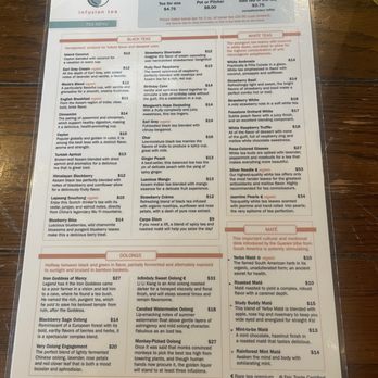 Infusion Tea - Drink menu - Coffee & Tea Near Me - Orlando, Florida Infusion Tea - Drink menu - Coffee & Tea Near Me - Orlando, Florida