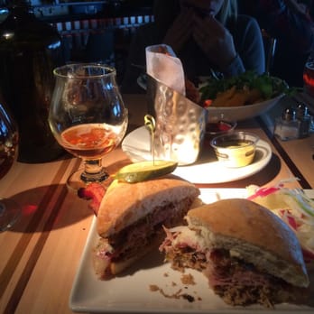 Root Down DIA - Cuban, fries, salad. - New American Near Me - Denver, Colorado