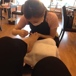 Pedicure- she was detailed and super nice