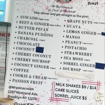 Mr Ps Ice Cream Shop - Ice Cream & Frozen Yogurt Near Me - Brooklyn, New York Mr Ps Ice Cream Shop - Ice Cream & Frozen Yogurt Near Me - Brooklyn, New York