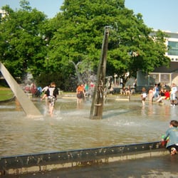 Wasserspiele Vogelschwarm