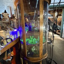 Olde Engine Works Market Place - China cabinet