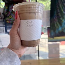 The Bridge Coffee House - Chai Iced Latte w/ Oatmilk