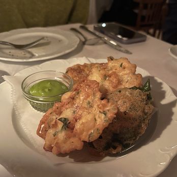 Crevette - Rock shrimp & basil fritters - Seafood Near Me - New York, New York