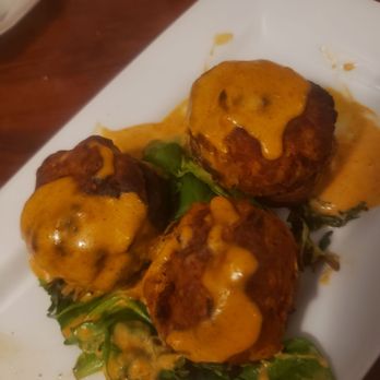 Mia Regazza - Sea food Stuffed Mushrooms w/Lobster Sauce - Italian Near Me - Abington, Massachusetts