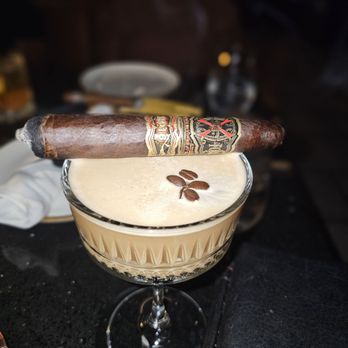 Pasha Restaurant and Bar - Espresso Martini and an Opus X Cigar !! - Mediterranean Near Me - Atlanta, Georgia Pasha Restaurant and Bar - Espresso Martini and an Opus X Cigar !! - Mediterranean Near Me - Atlanta, Georgia