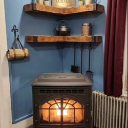 A1 Protech - Unit cleaned and mantel shelfs installed. Looking good