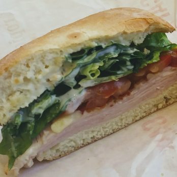 Tropical Smoothie Cafe - Turkey Bacon Ranch sandwich on ciabatta bread. - Juice Bars & Smoothies Near Me - El Paso, Texas Tropical Smoothie Cafe - Turkey Bacon Ranch sandwich on ciabatta bread. - Juice Bars & Smoothies Near Me - El Paso, Texas