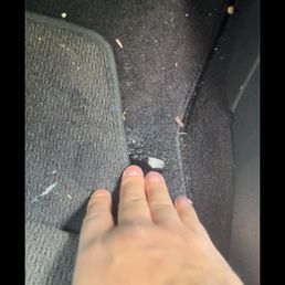 The water coming out of the fabric after slightly pressuring with my finger The water coming out of the fabric after slightly pressuring with my finger