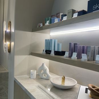 Preva Aesthetics - Product display at Preva - Aestheticians Near Me - Encinitas, California