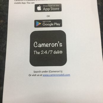 Cameron's 24/7 Deli - Delis Near Me - Brewster, New York