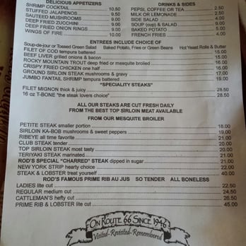 Rod's Steak House - Steakhouses Near Me - Williams, Arizona