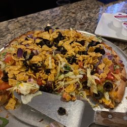 Trapper’s Bar and Grill - Taco pizza