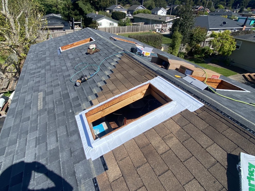 Slide of DM Roofing