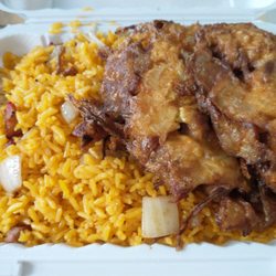 King's Wok - Beef egg foo young