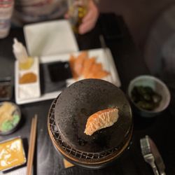 Baru - Salmon with sticky rice
