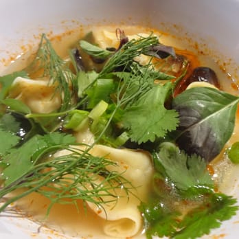 Hot Joy - Salt cod dumplings, chili oil, garlic, tom yum - Asian Fusion Near Me - San Antonio, Texas