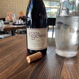 Anniversary wine.