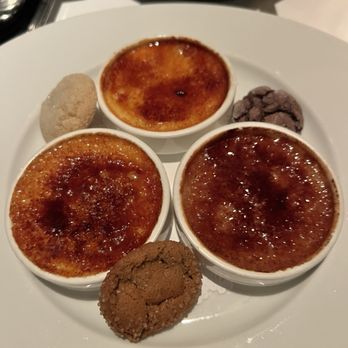 Gary Danko - Trio of creme brûlée - New American Near Me - San Francisco, California Gary Danko - Trio of creme brûlée - New American Near Me - San Francisco, California