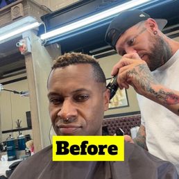 Me chipping my dyed high top with Nick Me chipping my dyed high top with Nick