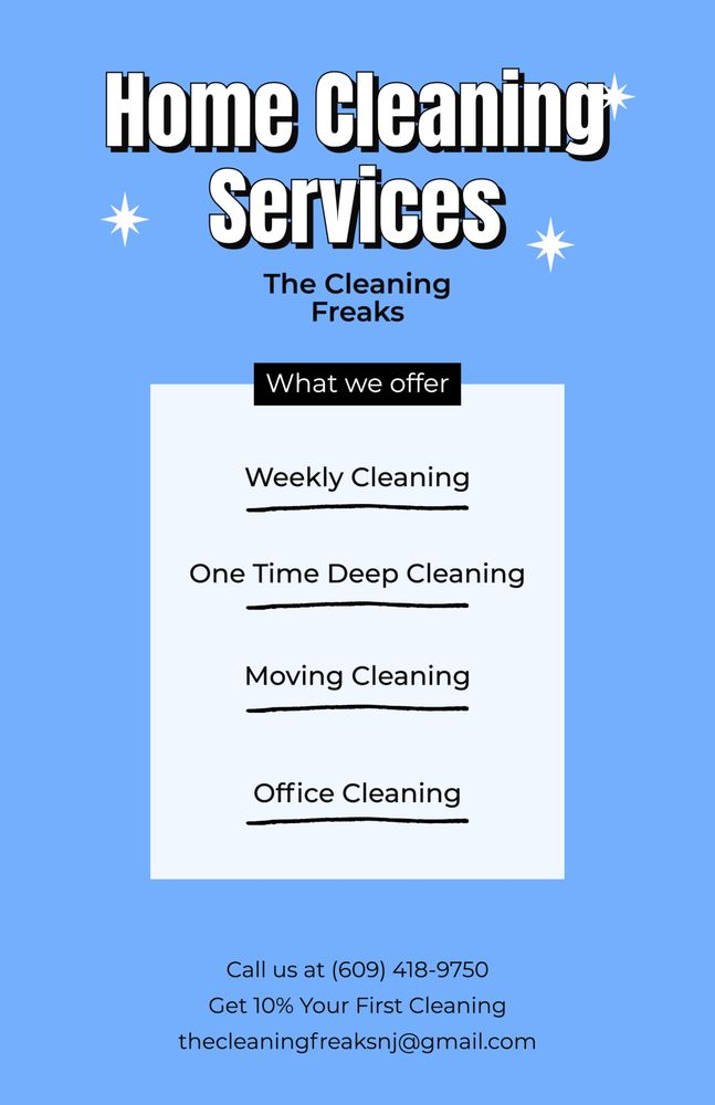 THE CLEANING FREAKS Philadelphia, Pennsylvania Home Cleaning