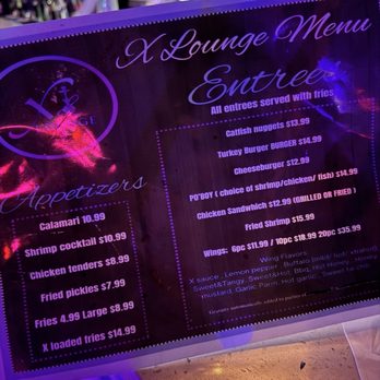 X Lounge - Food menu - Hookah Bars Near Me - Jacksonville, Florida X Lounge - Food menu - Hookah Bars Near Me - Jacksonville, Florida
