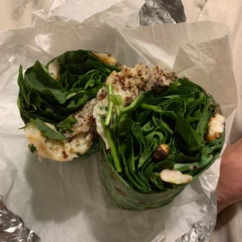 Freshería - workers great, food bomb...this time you guys bombed my wrap!!An avocado stem and way too much spinach!!! Where's my shrimp and quinoa? - Sandwiches Near Me - Chula Vista, California Freshería - workers great, food bomb...this time you guys bombed my wrap!!An avocado stem and way too much spinach!!! Where's my shrimp and quinoa? - Sandwiches Near Me - Chula Vista, California