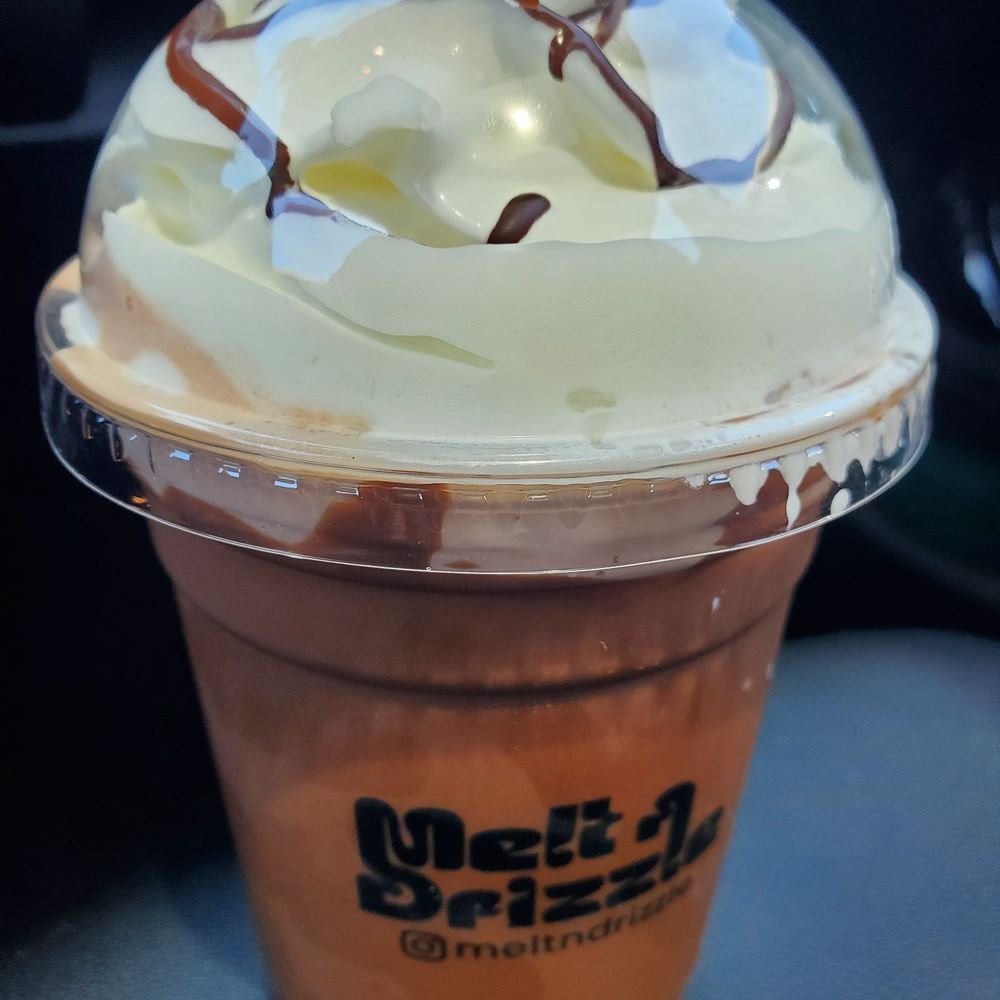 Melt n Drizzle - Midnight chocolate shake with chocolate cracking glass - Cafes Near Me - Fremont, California Melt n Drizzle - Midnight chocolate shake with chocolate cracking glass - Cafes Near Me - Fremont, California