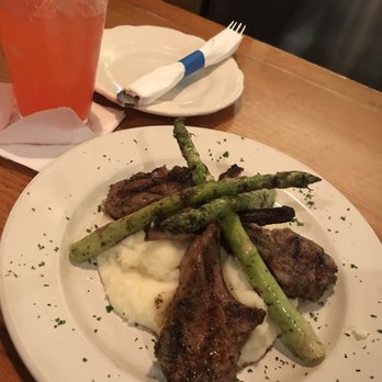 Angie's Seafood - Happy hour lamb chop meal $16 - Seafood Near Me - Baltimore, Maryland