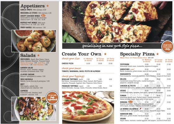 Menu photo 7 Basil Pizzeria Oakland, CA