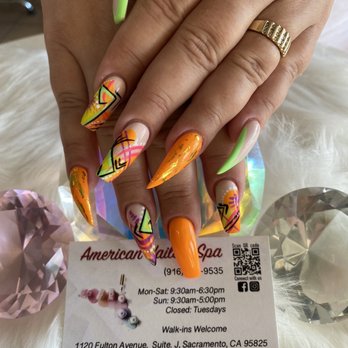 American Nails - Back to American Nails!! New Nail Tech is named Jennifer!! They just remodeled got all new stuff and it looks amazing!! - Nail Salons Near Me - Sacramento, California American Nails - Back to American Nails!! New Nail Tech is named Jennifer!! They just remodeled got all new stuff and it looks amazing!! - Nail Salons Near Me - Sacramento, California