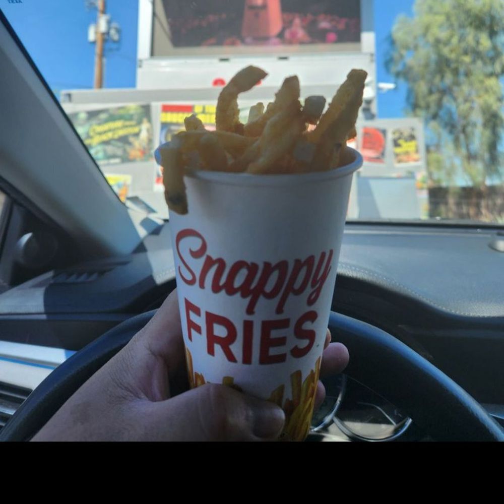 Snappy's - 9/27/23. Addicting seasoned & crispy battered fries, 9/10 rating. Reminds me of the seasoned fries from Rally's, but Snappy's are better. - Burgers Near Me - Las Vegas, Nevada Snappy's - 9/27/23. Addicting seasoned & crispy battered fries, 9/10 rating. Reminds me of the seasoned fries from Rally's, but Snappy's are better. - Burgers Near Me - Las Vegas, Nevada