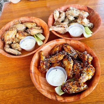 SouthHouse - Garlic Parmesan wings, Teriyaki sesame wings, lemon pepper wings - New American Near Me - Philadelphia, Pennsylvania SouthHouse - Garlic Parmesan wings, Teriyaki sesame wings, lemon pepper wings - New American Near Me - Philadelphia, Pennsylvania