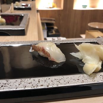 Omakase Yume - Madai (red snapper) - Sushi Bars Near Me - Chicago, Illinois Omakase Yume - Madai (red snapper) - Sushi Bars Near Me - Chicago, Illinois
