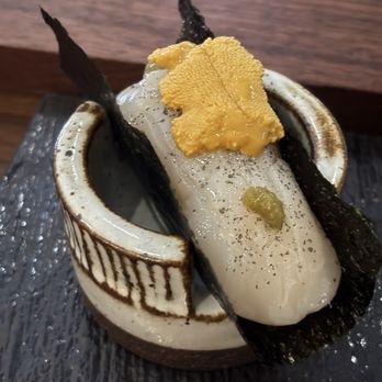Iki Nori - 3 special hand roll - scallop uni - Japanese Near Me - Los Angeles, California Iki Nori - 3 special hand roll - scallop uni - Japanese Near Me - Los Angeles, California
