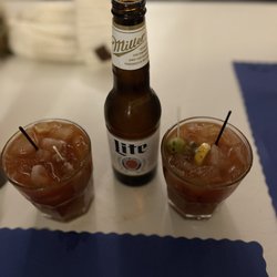 Blue Heron - No chaser with the Bloody Mary so I had to do a bottle of beer.