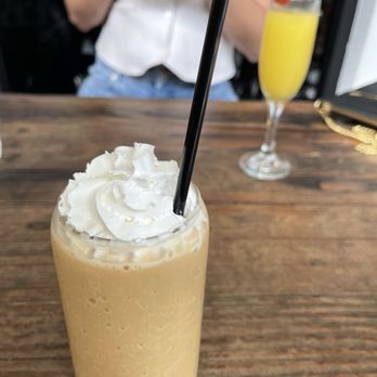 Southern Roots Market - White chocolate mocha. Mimosa in the back - Floral Designers Near Me - Mission, Texas Southern Roots Market - White chocolate mocha. Mimosa in the back - Floral Designers Near Me - Mission, Texas