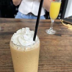 Southern Roots Market - White chocolate mocha. Mimosa in the back